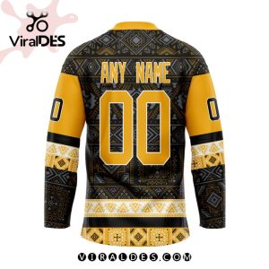 NHL Pittsburgh Penguins Personalized Native Design Hockey Jersey