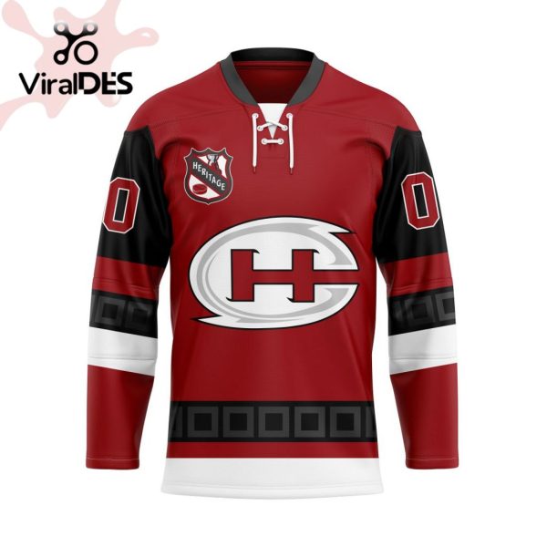Carolina Hurricanes Special Heritage Jersey Concepts With Team Logo Hockey Jersey