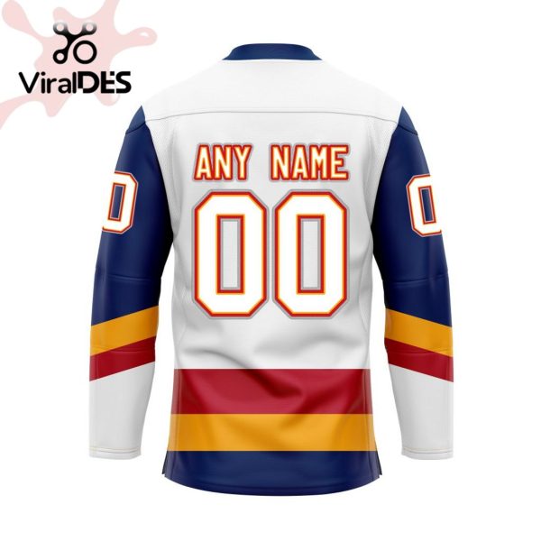 Colorado Avalanche Special Heritage Jersey Concepts With Team Logo Hockey Jersey