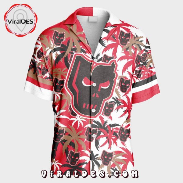 Custom Calgary Hitmen Mix Home And Away Color Hawaiian Shirt