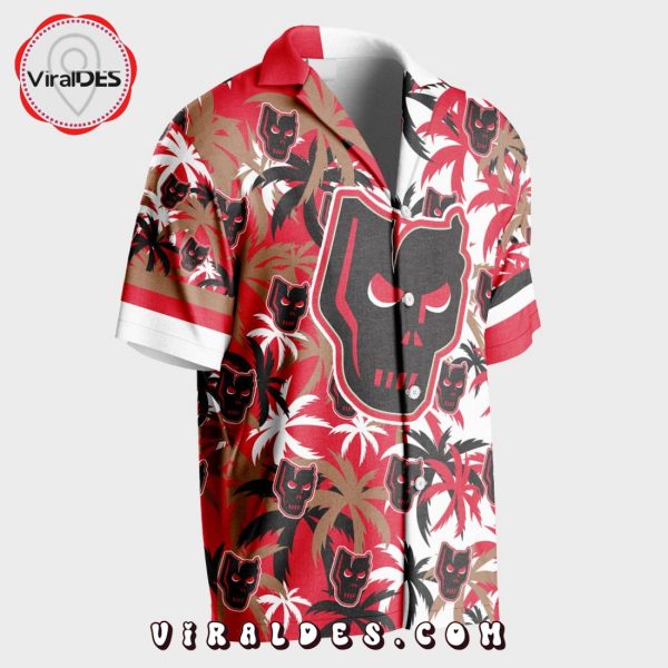 Custom Calgary Hitmen Mix Home And Away Color Hawaiian Shirt