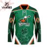 Custom Calgary Roughnecks Special Reverse Retro Pattern Hockey Jersey