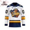 Custom Erie Otters Alternate Hockey Jersey