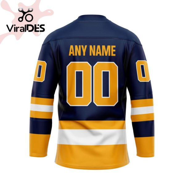 Custom Erie Otters Home Hockey Jersey