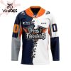 Custom Flint Firebirds Home Hockey Jersey