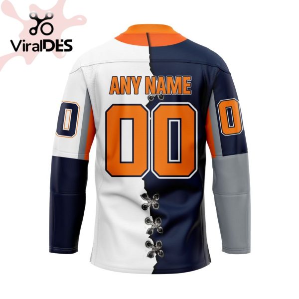 Custom Flint Firebirds Mix Home And Away Hockey Jersey