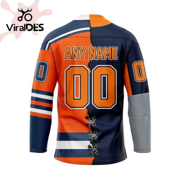 Custom Flint Firebirds Mix Home And Retro Hockey Jersey