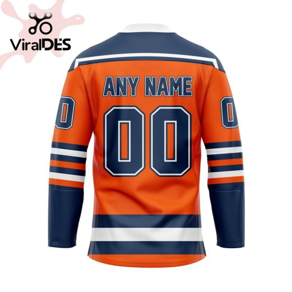 Custom Flint Firebirds Reverse Retro Pattern Hockey Jersey