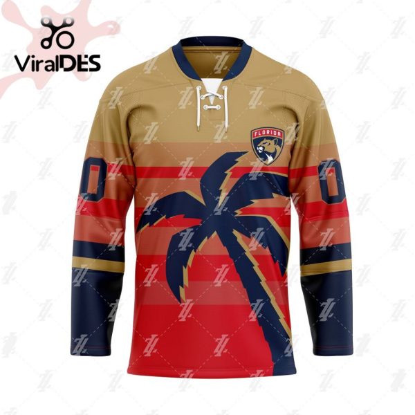 Custom Florida Panthers Specialized Flying Jersey X Morden Stadium Hockey Jersey