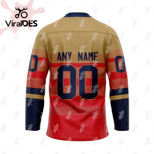 Custom Florida Panthers Specialized Flying Jersey X Morden Stadium Hockey Jersey