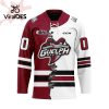 Custom Guelph Storm Mix Home And Retro Hockey Jersey