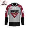 Custom Halifax Thunderbirds Special Reverse Retro Pattern Hockey Jersey