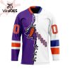 Custom Halifax Thunderbirds Mix Retro And Home Hockey Jersey