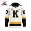 Custom Kingston Frontenacs Home Hockey Jersey