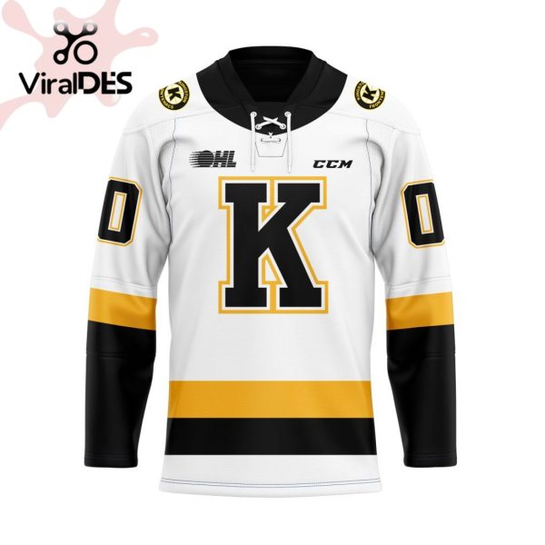 Custom Kingston Frontenacs Away Hockey Jersey