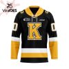 Custom Kingston Frontenacs Mix Home And Away Hockey Jersey