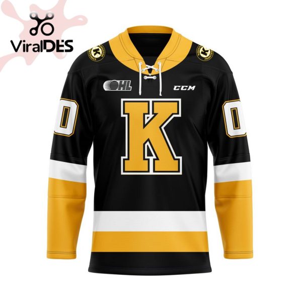 Custom Kingston Frontenacs Home Hockey Jersey