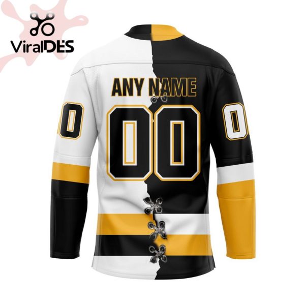 Custom Kingston Frontenacs Mix Home And Away Hockey Jersey