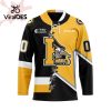 Custom Kingston Frontenacs Mix Home And Away Hockey Jersey