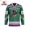 Custom London Knights Mix Home And Retro Hockey Jersey