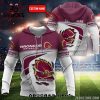 Brisbane Broncos NRL New Luxury Design Hoodie 3D Limited