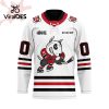 Custom Niagara IceDogs Home Hockey Jersey