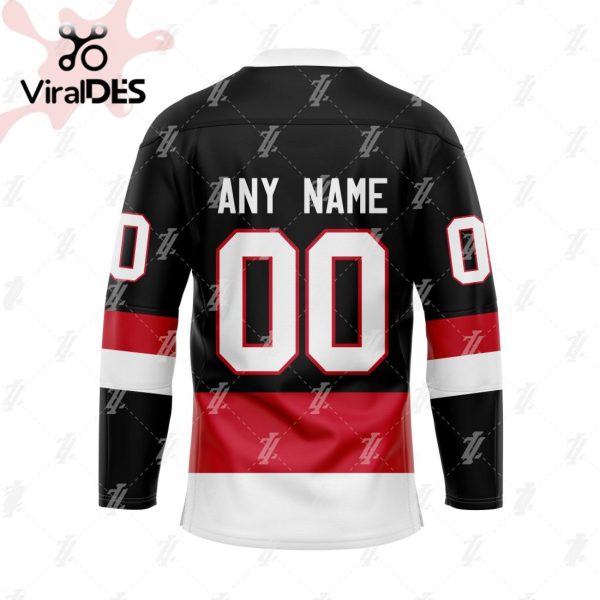 Custom Ottawa Senators Specialized Flying Jersey X Morden Stadium Hockey Jersey