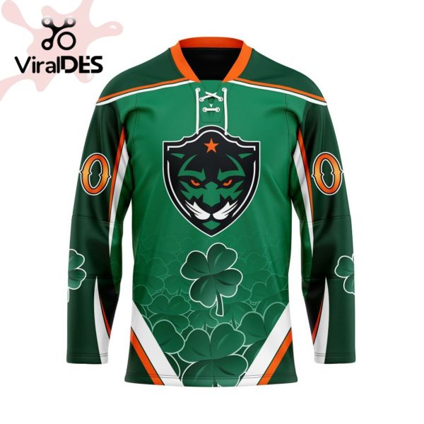 Custom Panther City Lacrosse Club Team Jersey For St.Patrick Day Hockey Jersey