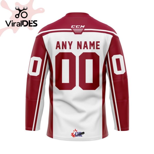 Custom Peterborough Petes Away Hockey Jersey