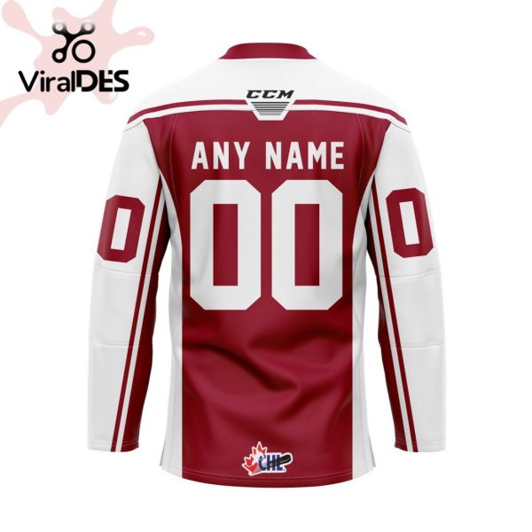 Custom Peterborough Petes Home Hockey Jersey