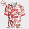 Custom Red Deer Rebels Using Away Jersey Color Hawaiian Shirt