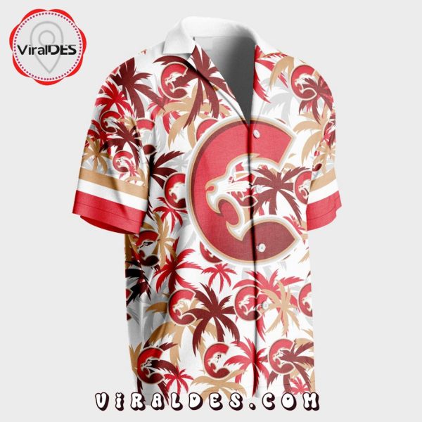 Custom Prince George Cougars Using Away Jersey Color Hawaiian Shirt