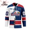 Custom Saginaw Spirit Home Hockey Jersey