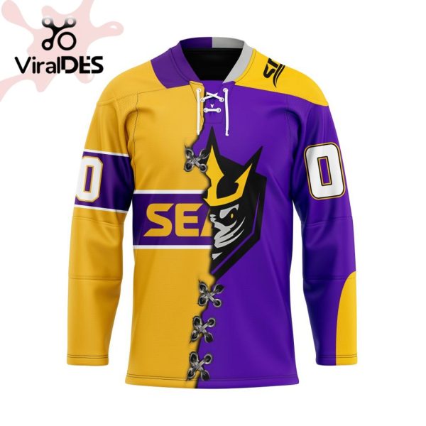 Custom San Diego Seals Mix Retro And Home Hockey Jersey