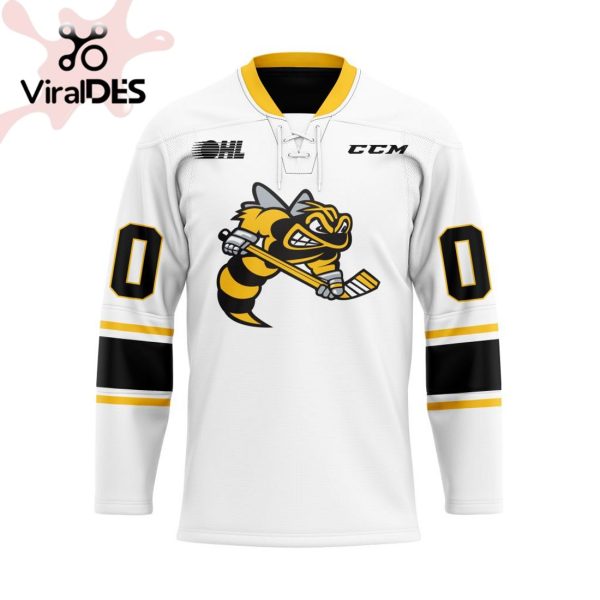 Custom Sarnia Sting Away Hockey Jersey