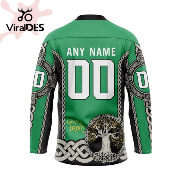 Custom Saskatchewan Rush St Patrick Day Team Jersey