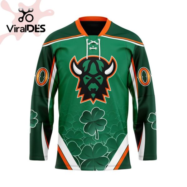 Custom Saskatchewan Rush Team For St.Patrick Day Hockey Jersey