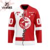 Custom Sault Ste. Marie Greyhounds Away Hockey Jersey