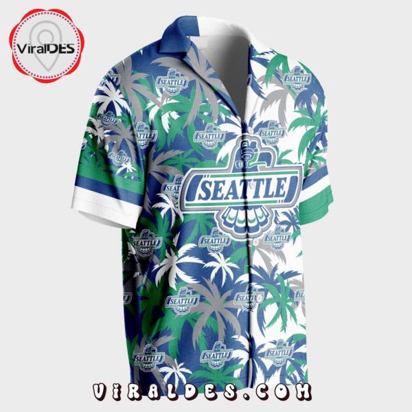 Custom Seattle Thunderbirds Mix Home And Away Color Hawaiian Shirt