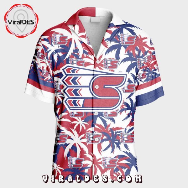 Custom Spokane Chiefs Mix Home And Away Color Hawaiian Shirt