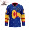 Custom Sudbury Wolves Away Hockey Jersey