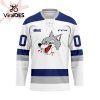 Custom Sudbury Wolves Home Hockey Jersey