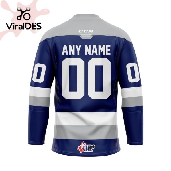 Custom Sudbury Wolves Home Hockey Jersey