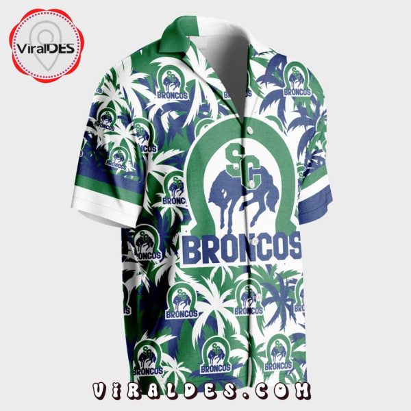 Custom Swift Current Broncos Mix Home And Away Color Hawaiian Shirt