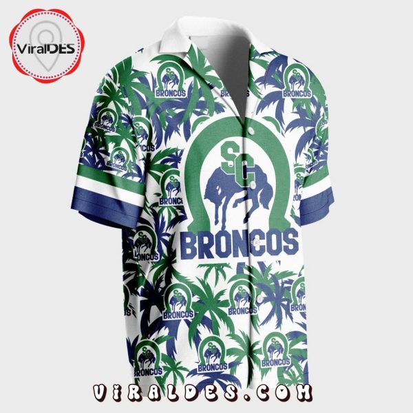 Custom Swift Current Broncos Using Away Jersey Color Hawaiian Shirt