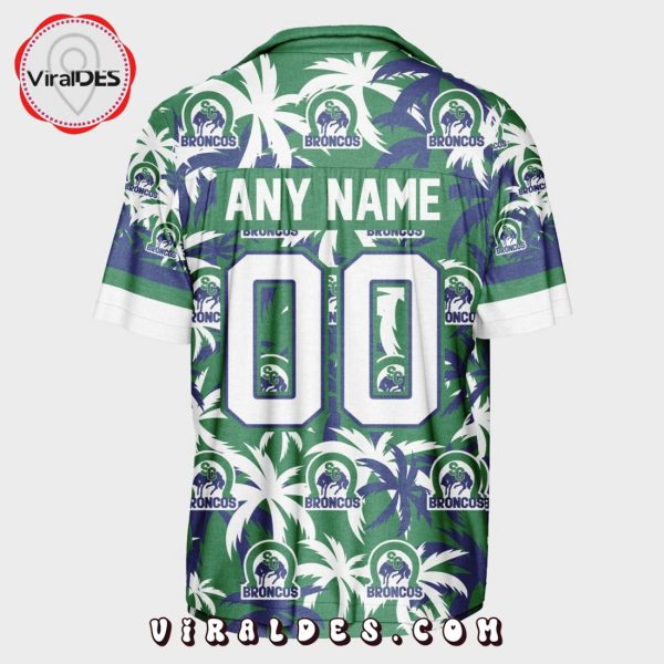 Custom Swift Current Broncos Using Home Jersey Color Hawaiian Shirt