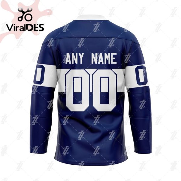 Custom Toronto Maple Leafs Specialized Flying Jersey X Morden Stadium Hockey Jersey