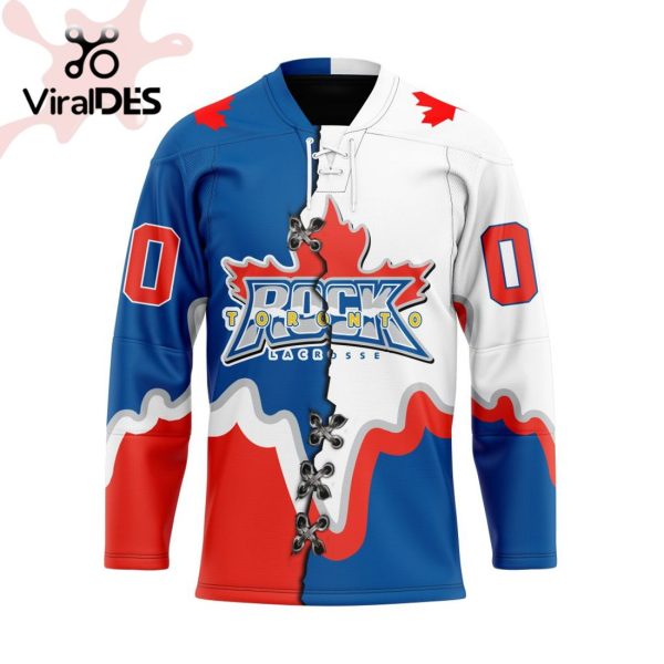 Custom Toronto Rock Mix Home And Away Team Hockey Jersey