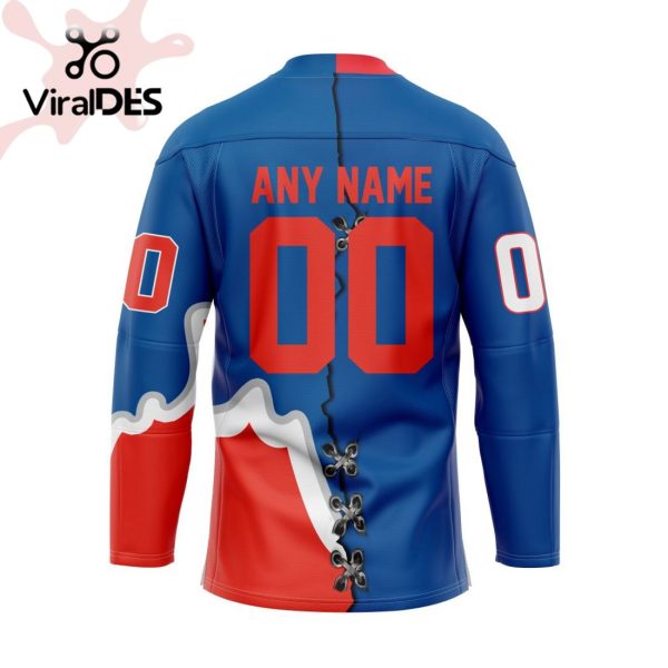 Custom Toronto Rock Mix Retro And Home Hockey Jersey