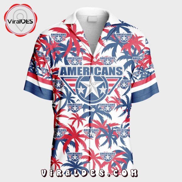 Custom Tri-City Americans Using Away Jersey Color Hawaiian Shirt